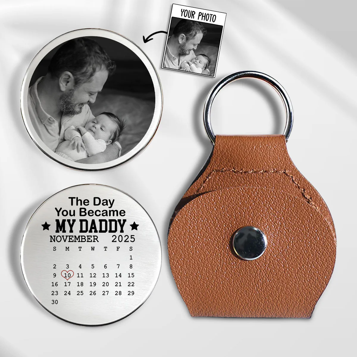 Became My Hero - Personalized Custom Pocket Hug