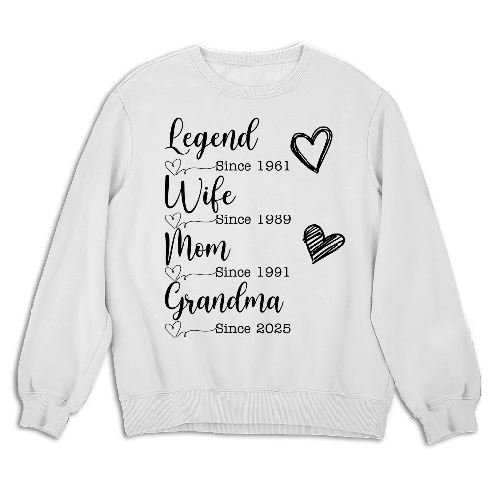 Becoming Legend Grandma - Personalized Custom Shirt - Image 13