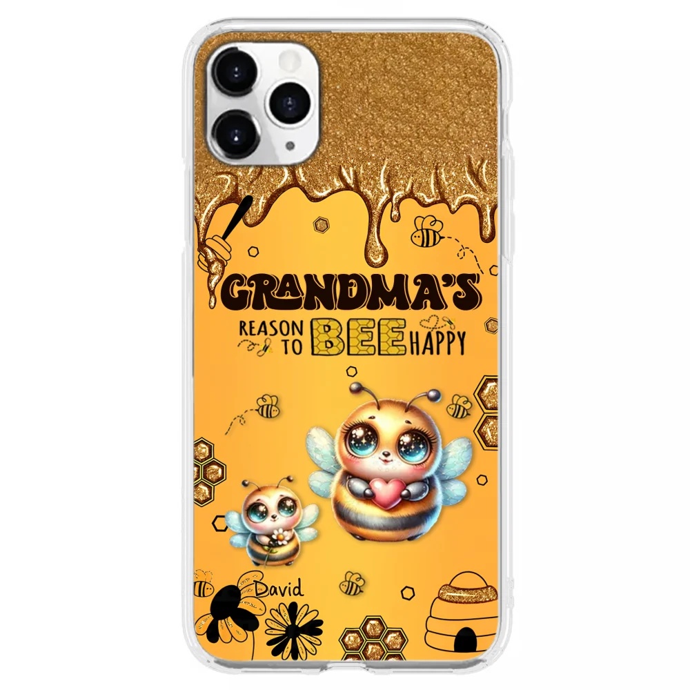 Bee Happy - Personalized Custom Phone Case - Image 12