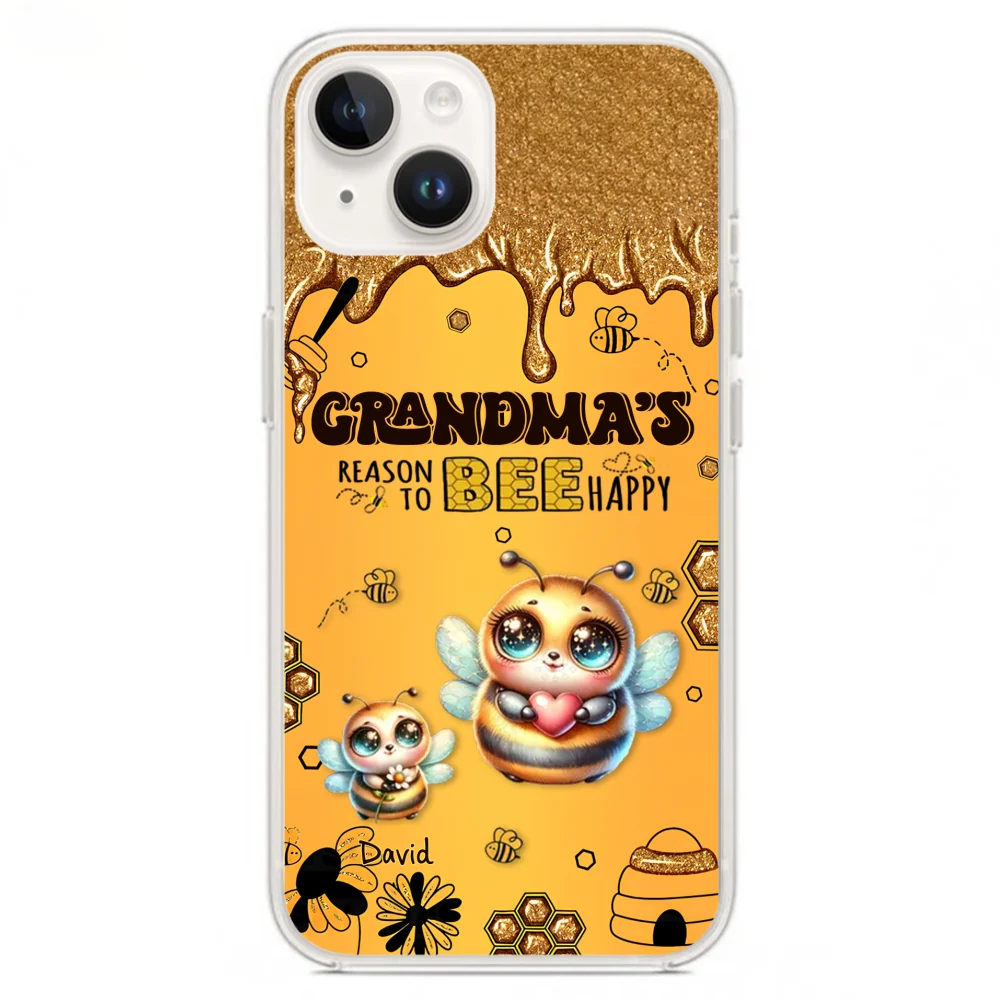 Bee Happy - Personalized Custom Phone Case - Image 18