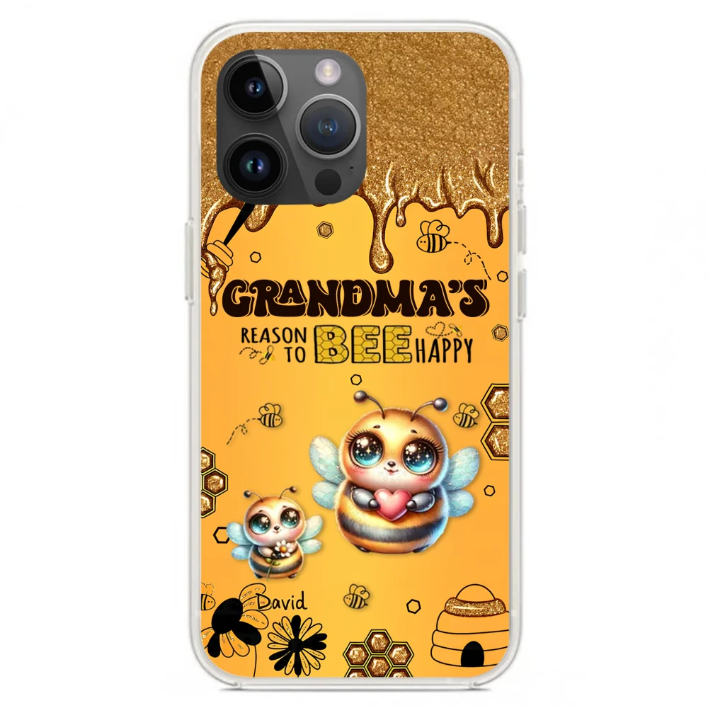 Bee Happy - Personalized Custom Phone Case - Image 21