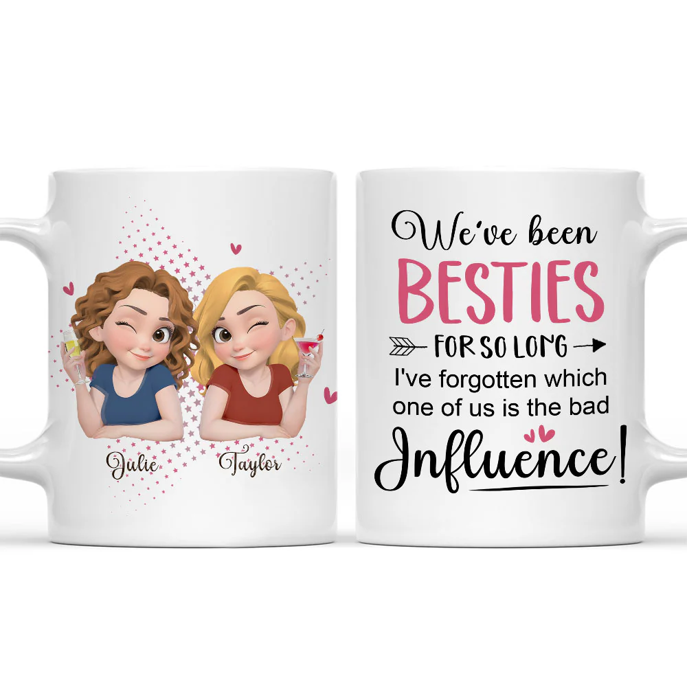 Been Friends For Quite Long - Personalized Custom Coffee Mug