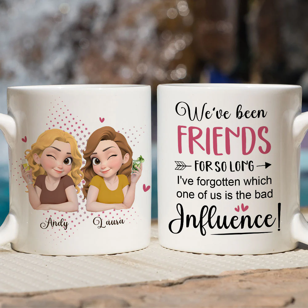 Been Friends For Quite Long - Personalized Custom Coffee Mug - Image 4