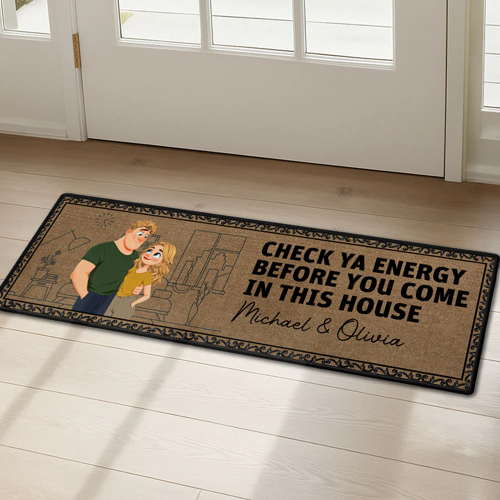 Before You Come - Personalized Custom Runner Rug