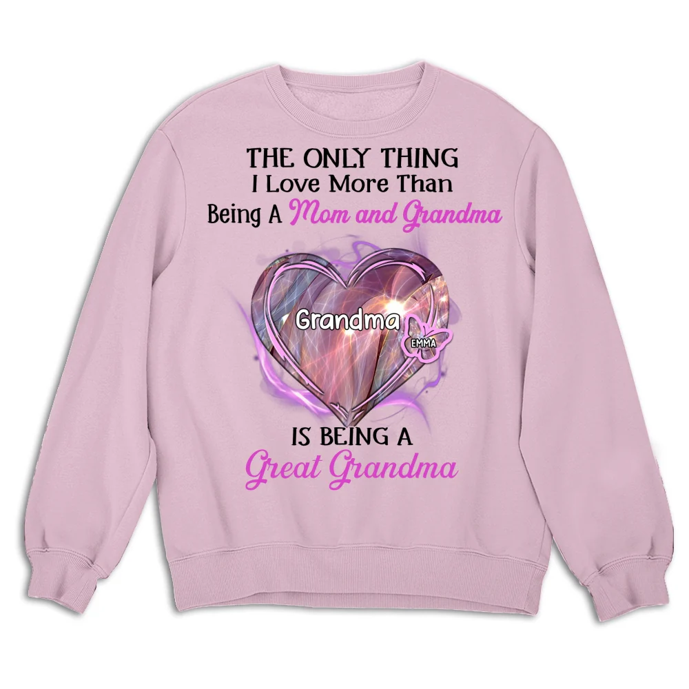 Being A Great Grandma - Personalized Custom Shirt - Image 15