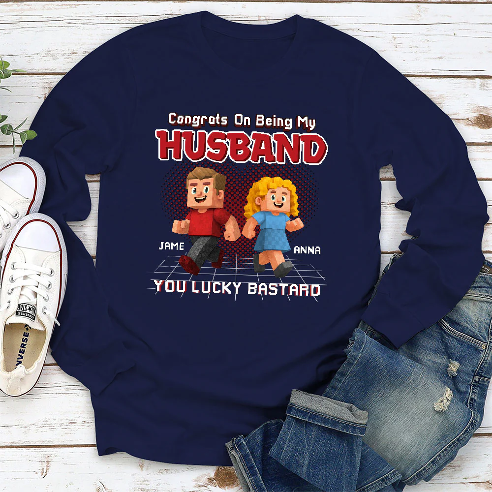 Being My Hubby - Personalized Custom Shirt - Image 2