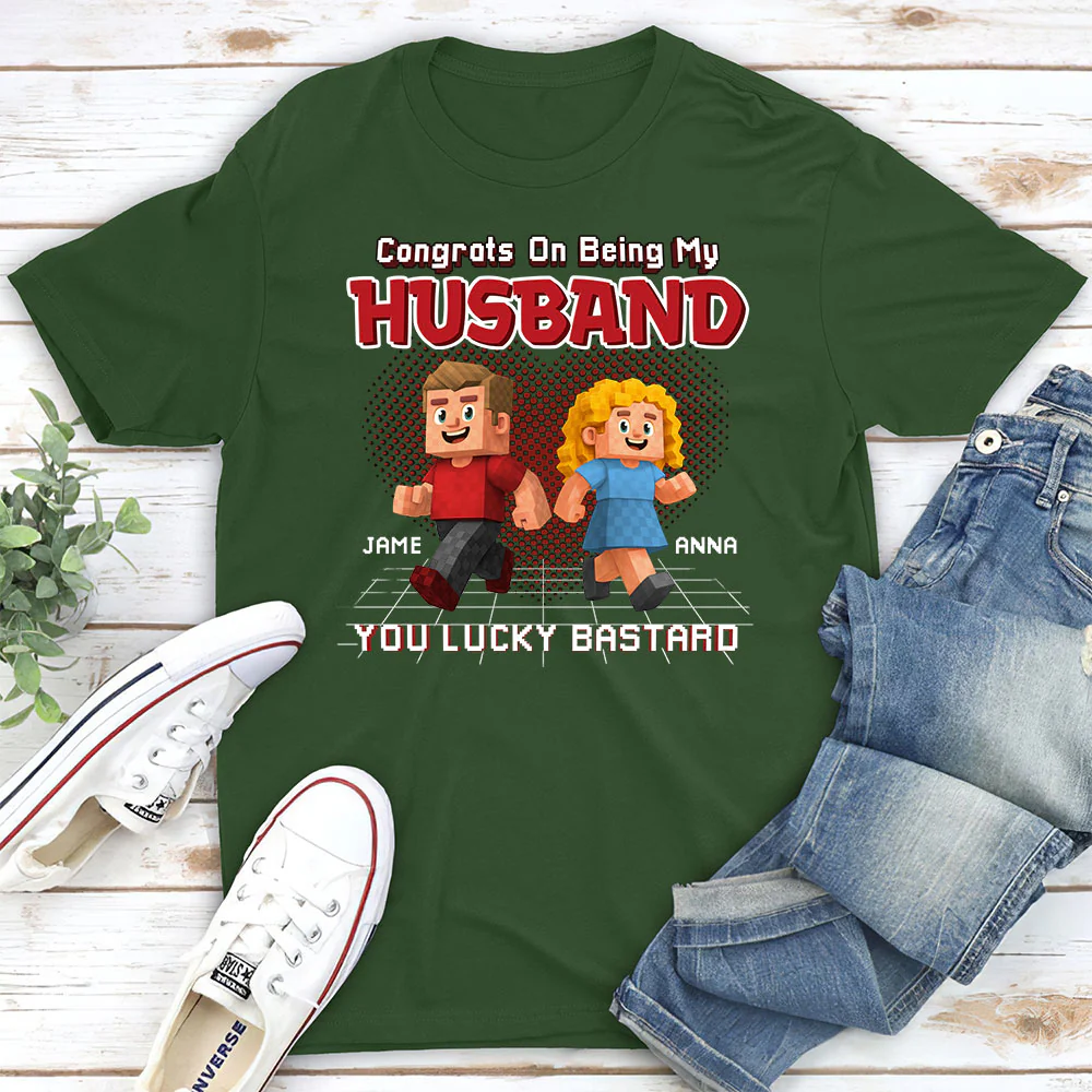 Being My Hubby - Personalized Custom Shirt - Image 3