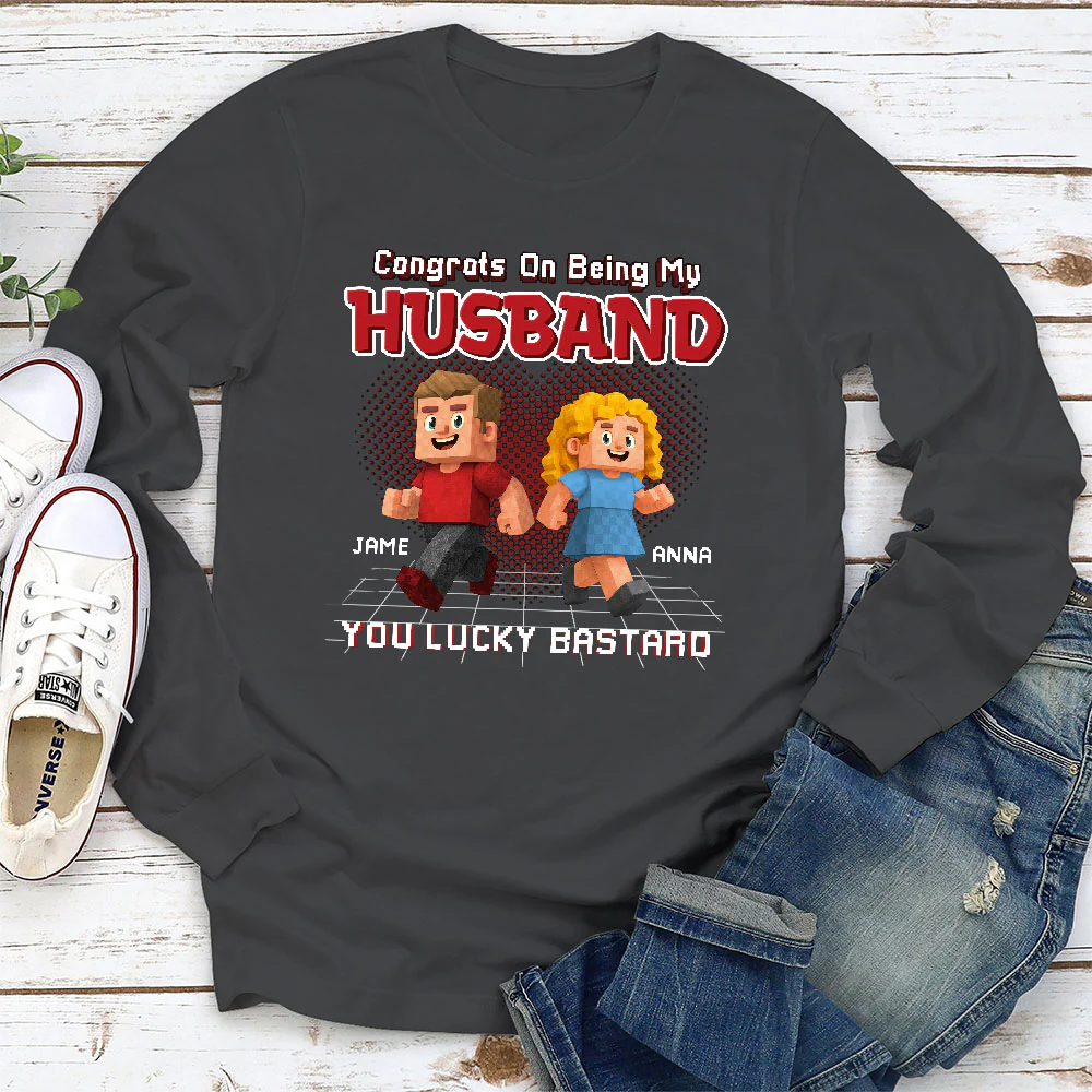 Being My Hubby - Personalized Custom Shirt - Image 4