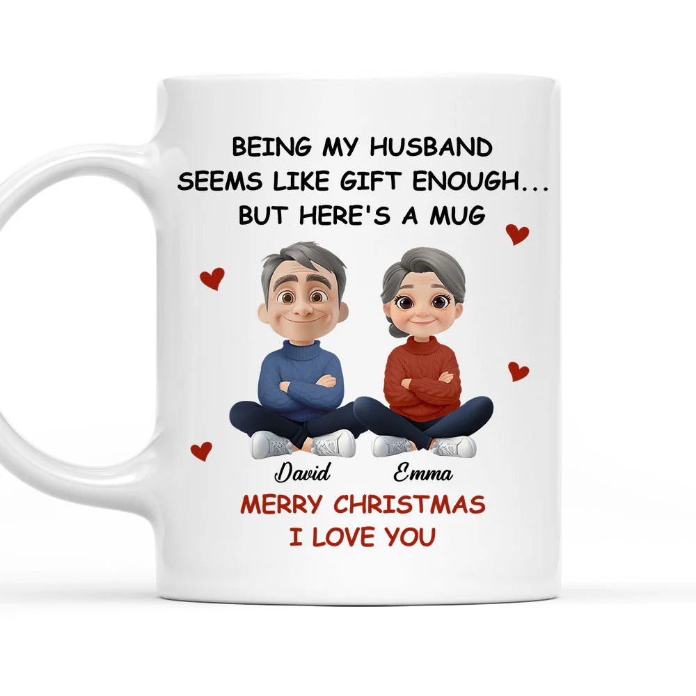 Being My Husband - Personalized Custom Coffee Mug