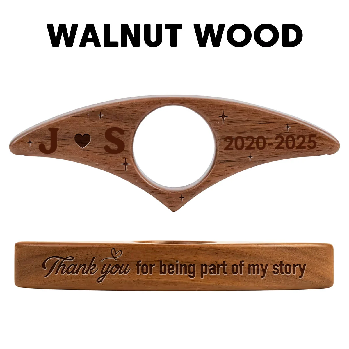 Being Part Of My Story - Personalized Custom Book Page Holder - Image 8