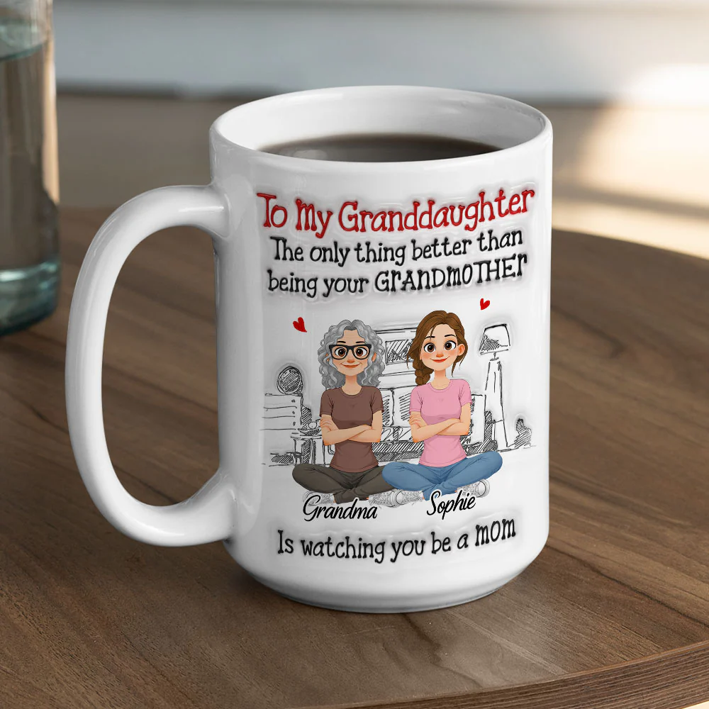 Being Your Grandparents - Personalized Custom 3D Inflated Effect Mug - Image 5
