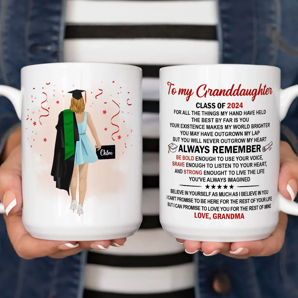 Believe In Yourself - Personalized Custom Coffee Mug - Image 3