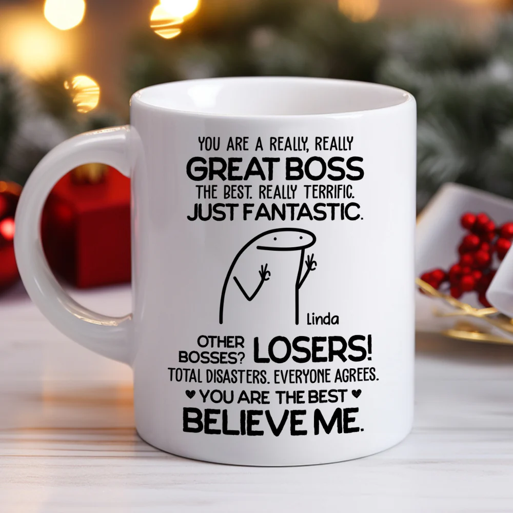 Believe Me - Personalized Custom Coffee Mug - Image 3