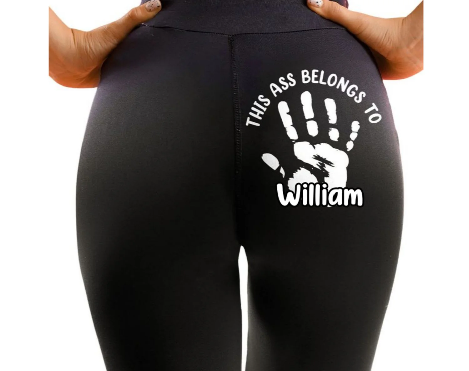 Belongs To Him - Personalized Custom Leggings - Image 6