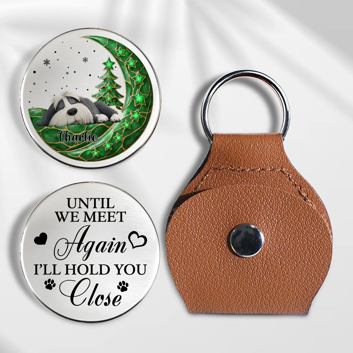 Beside Pearl Of You - Personalized Custom 3D Effect Pocket Hug