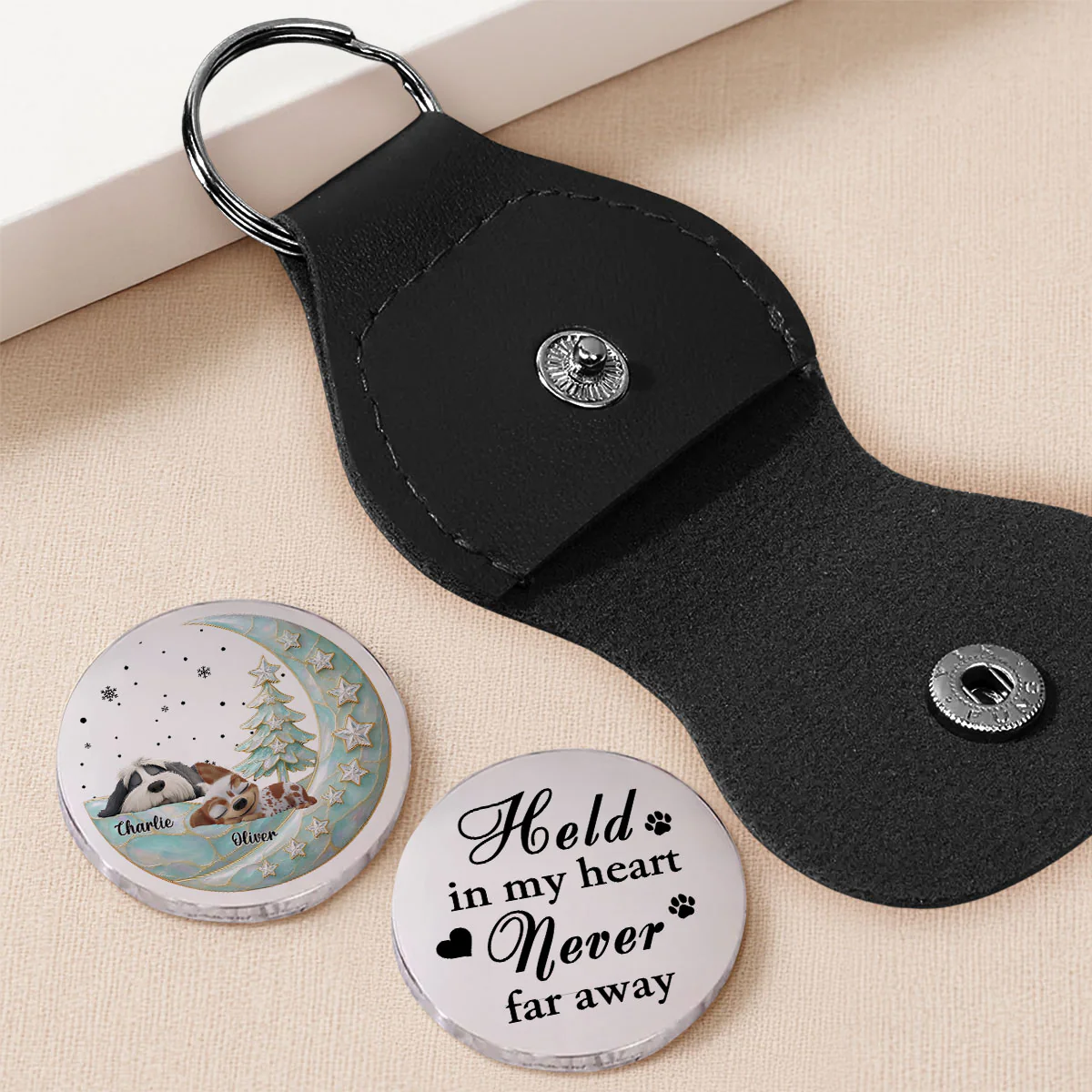 Beside Pearl Of You - Personalized Custom 3D Effect Pocket Hug - Image 3