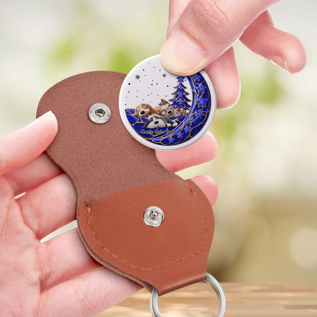 Beside Pearl Of You - Personalized Custom 3D Effect Pocket Hug - Image 4