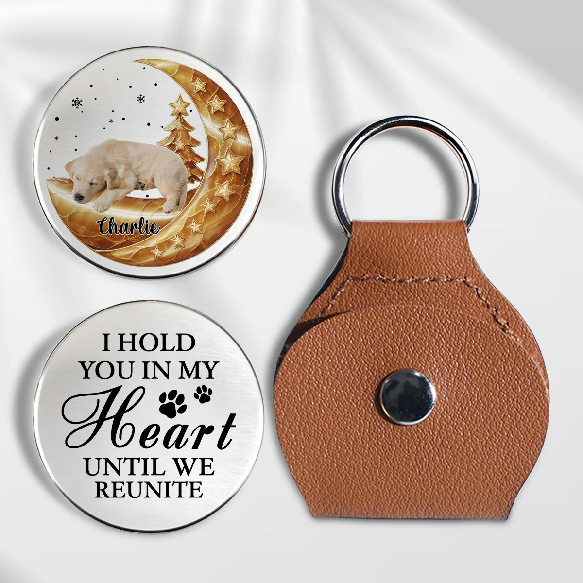 Beside Pearl Of You Photo - Personalized Custom 3D Effect Pocket Hug