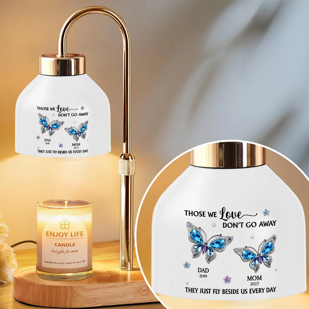 Beside You Every Day - Personalized Custom Candle Warmer Lamp