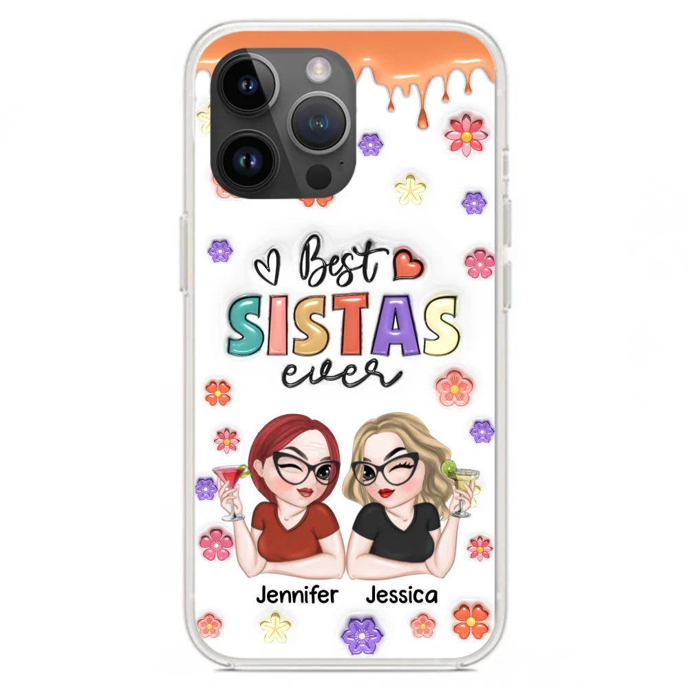 Best Bestie Ever - Personalized Custom 3D Inflated Effect Phone Case - Image 20