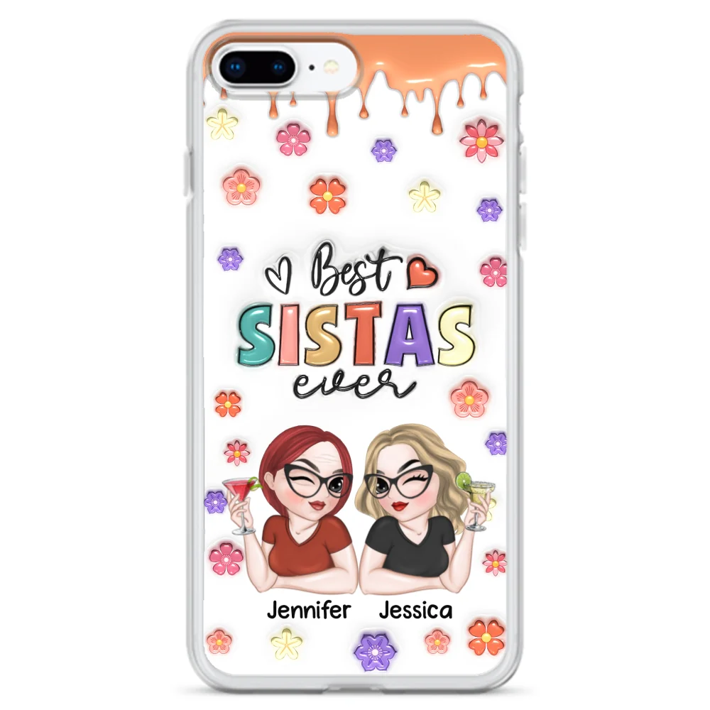 Best Bestie Ever - Personalized Custom 3D Inflated Effect Phone Case - Image 7