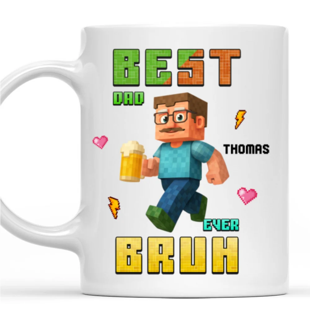 Best Bruh - Personalized Custom Coffee Mug - Image 7