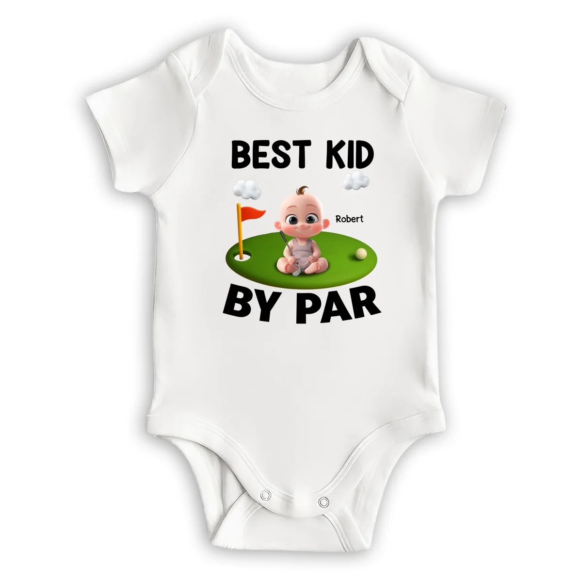 Best Dad And Kid By Par - Personalized Custom T-shirt And Onesie - Image 16