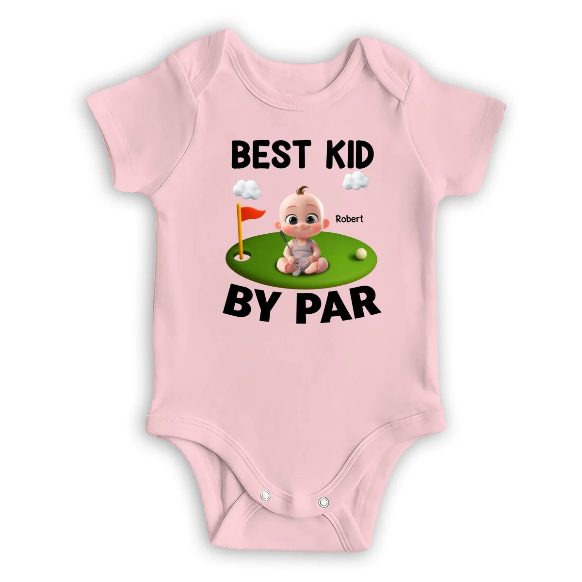 Best Dad And Kid By Par - Personalized Custom T-shirt And Onesie - Image 19