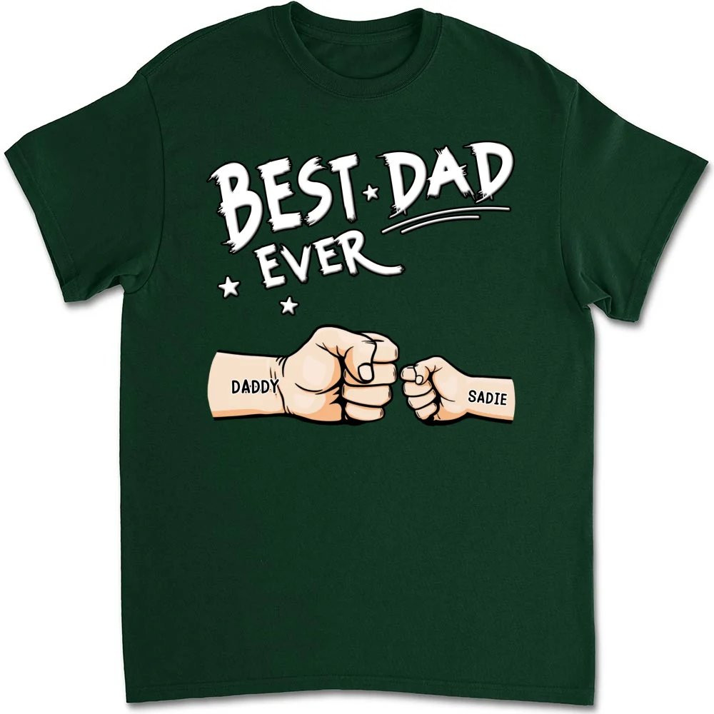 Best Dad - Personalized Custom Shirt - Image 12