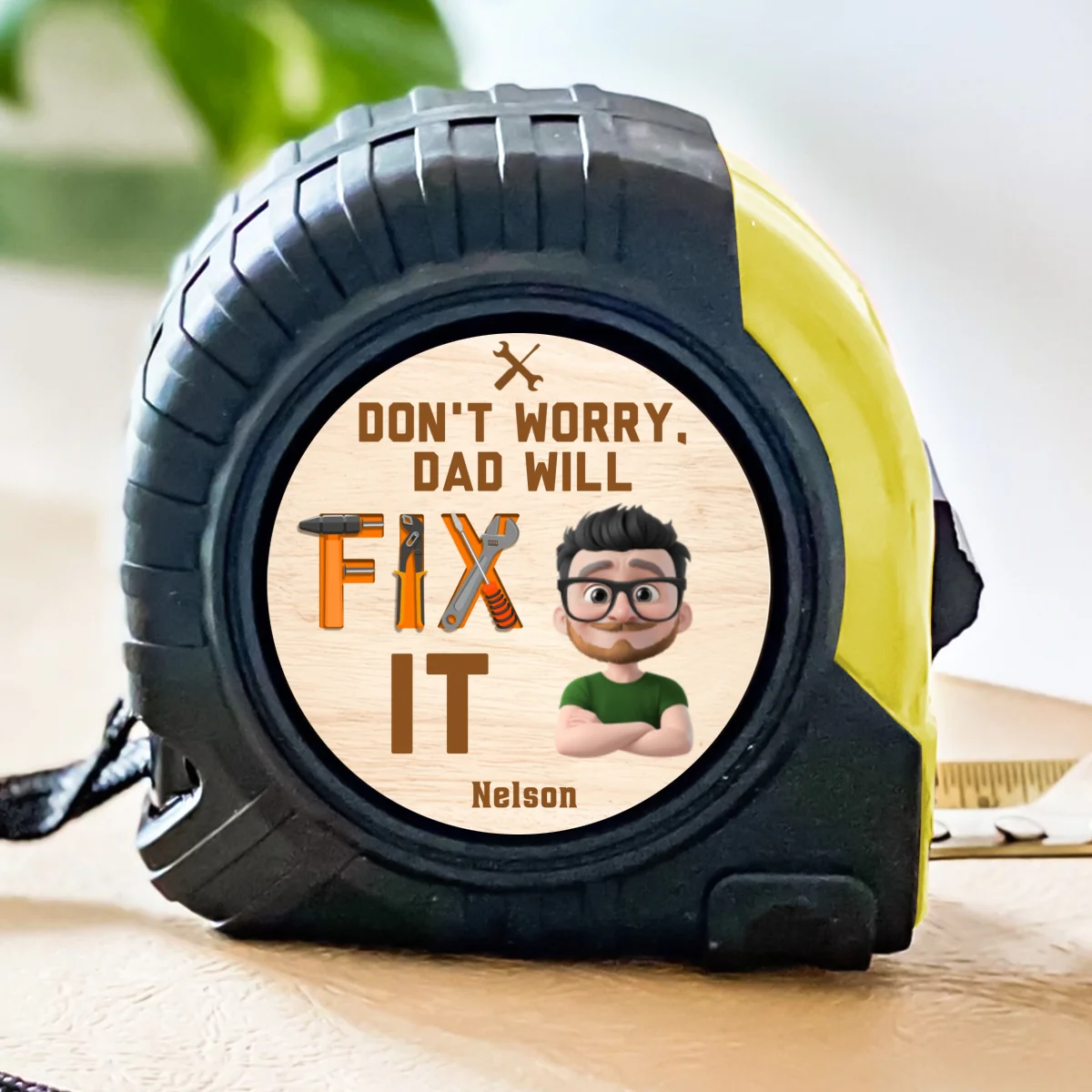 Best Dad - Personalized Custom Tape Measure - Image 6