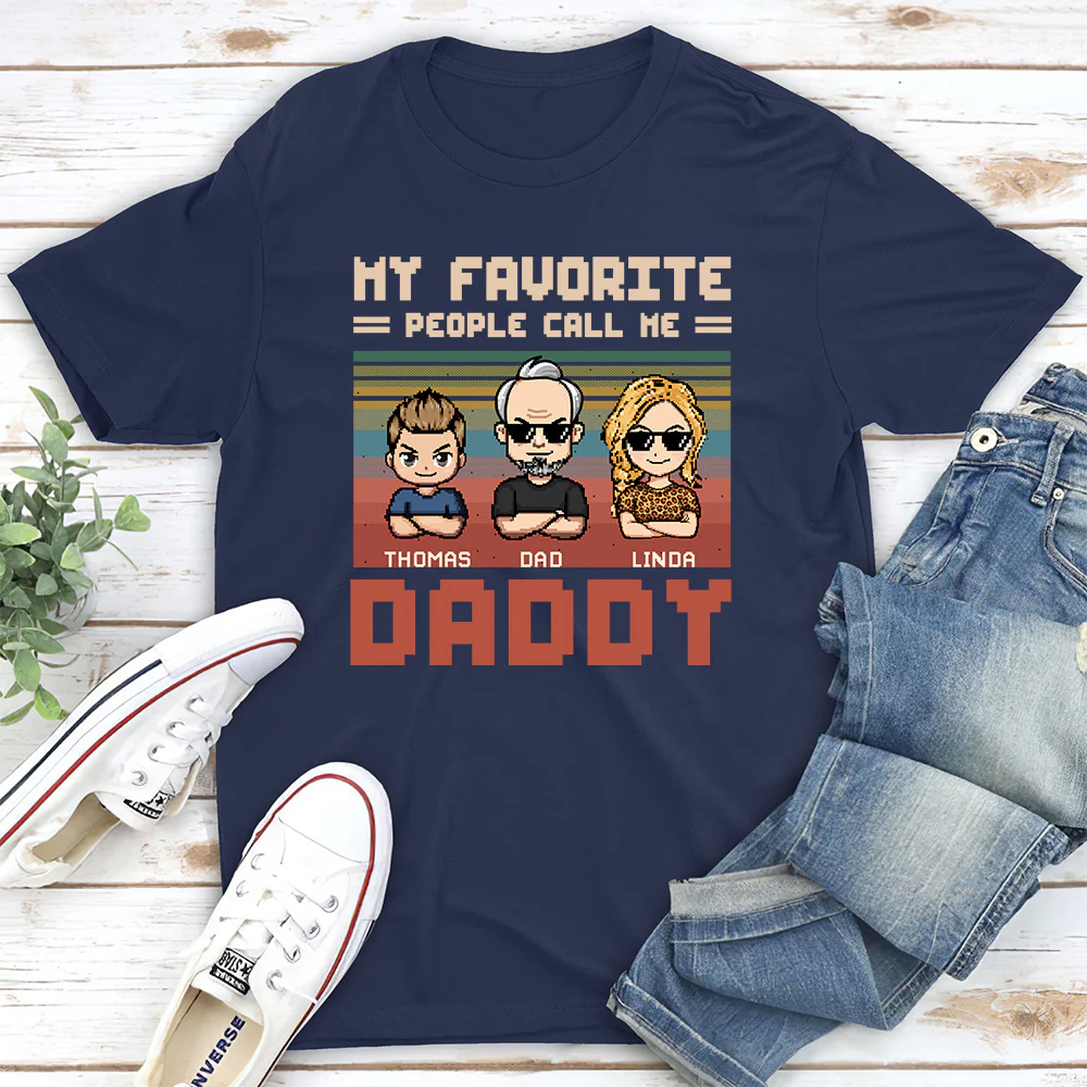 Best Father Ever - Personalized Custom Shirt - Image 2