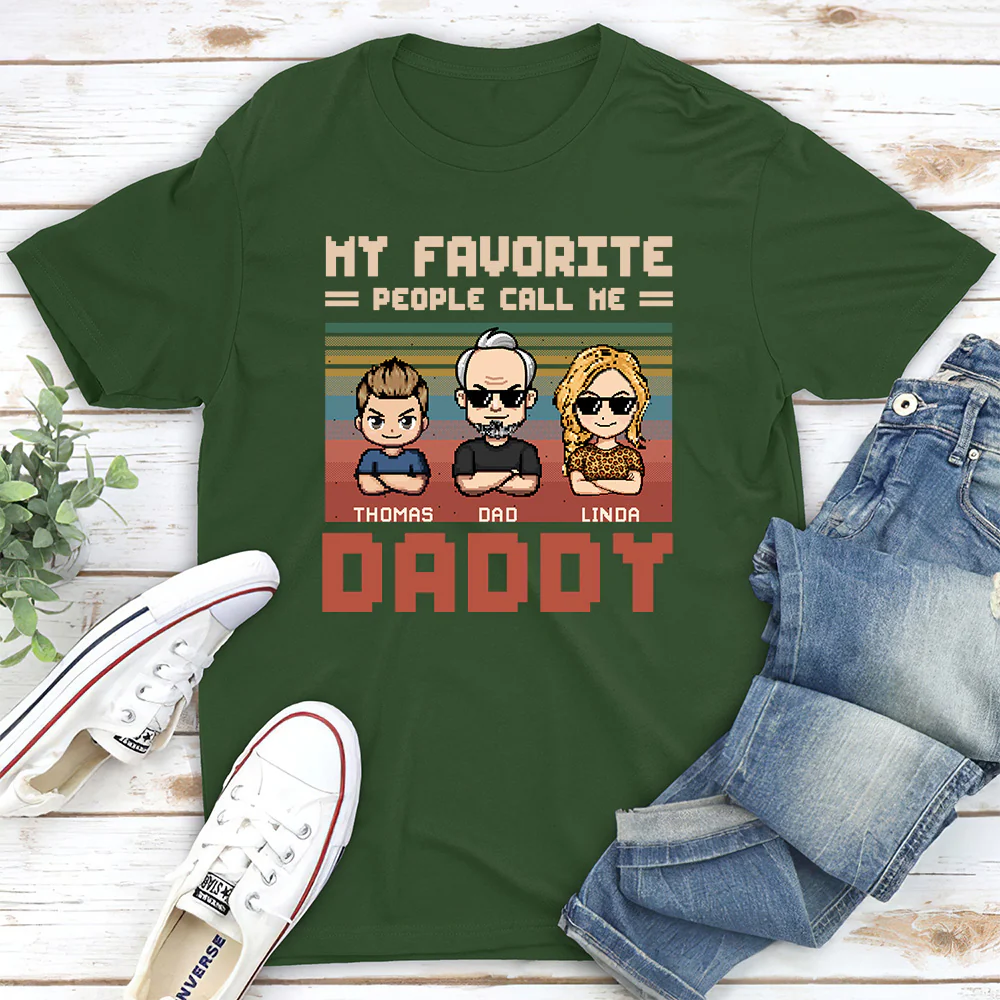 Best Father Ever - Personalized Custom Shirt - Image 3