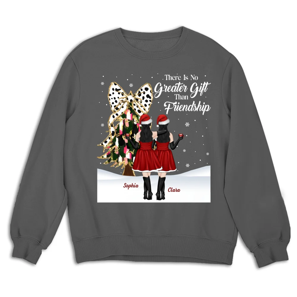 Best Friends Bestie Christmas - Personalized Custom Shirt - Image 14