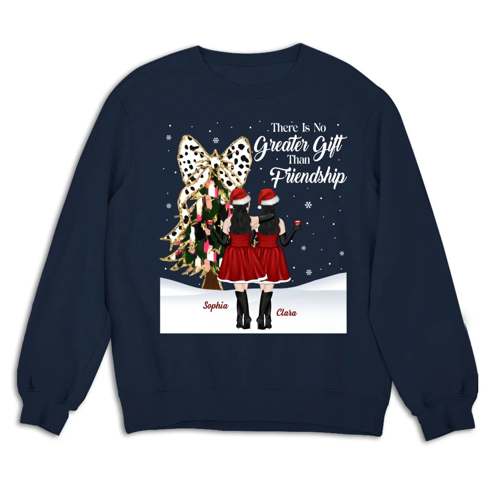 Best Friends Bestie Christmas - Personalized Custom Shirt - Image 15