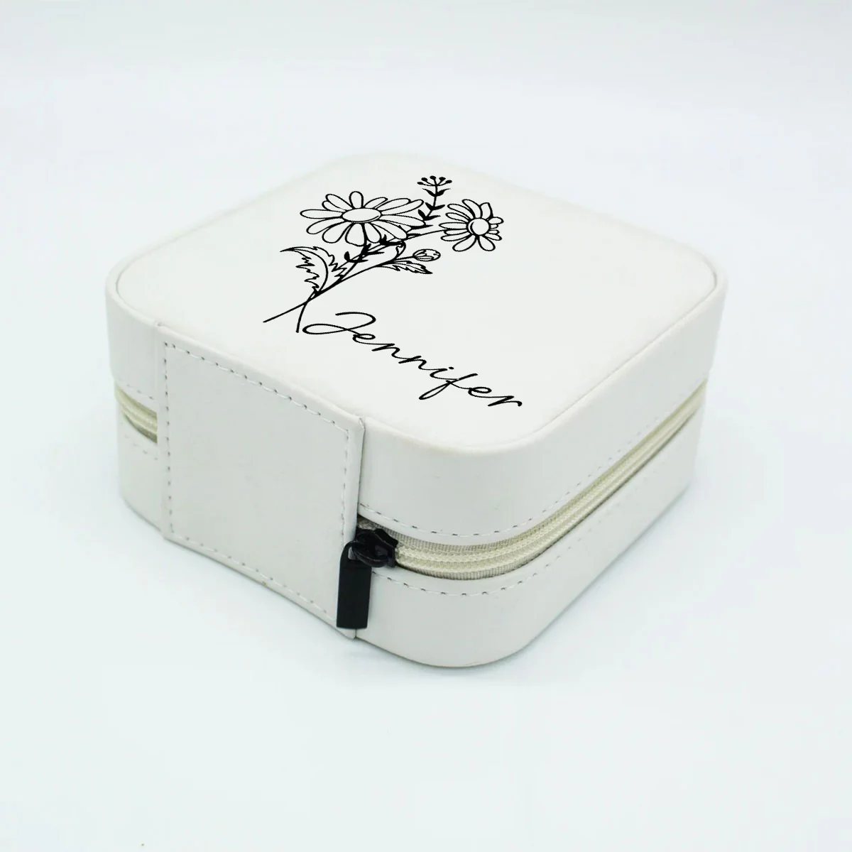Best Friends Bloom Together - Personalized Custom Jewelry Box - Image 3