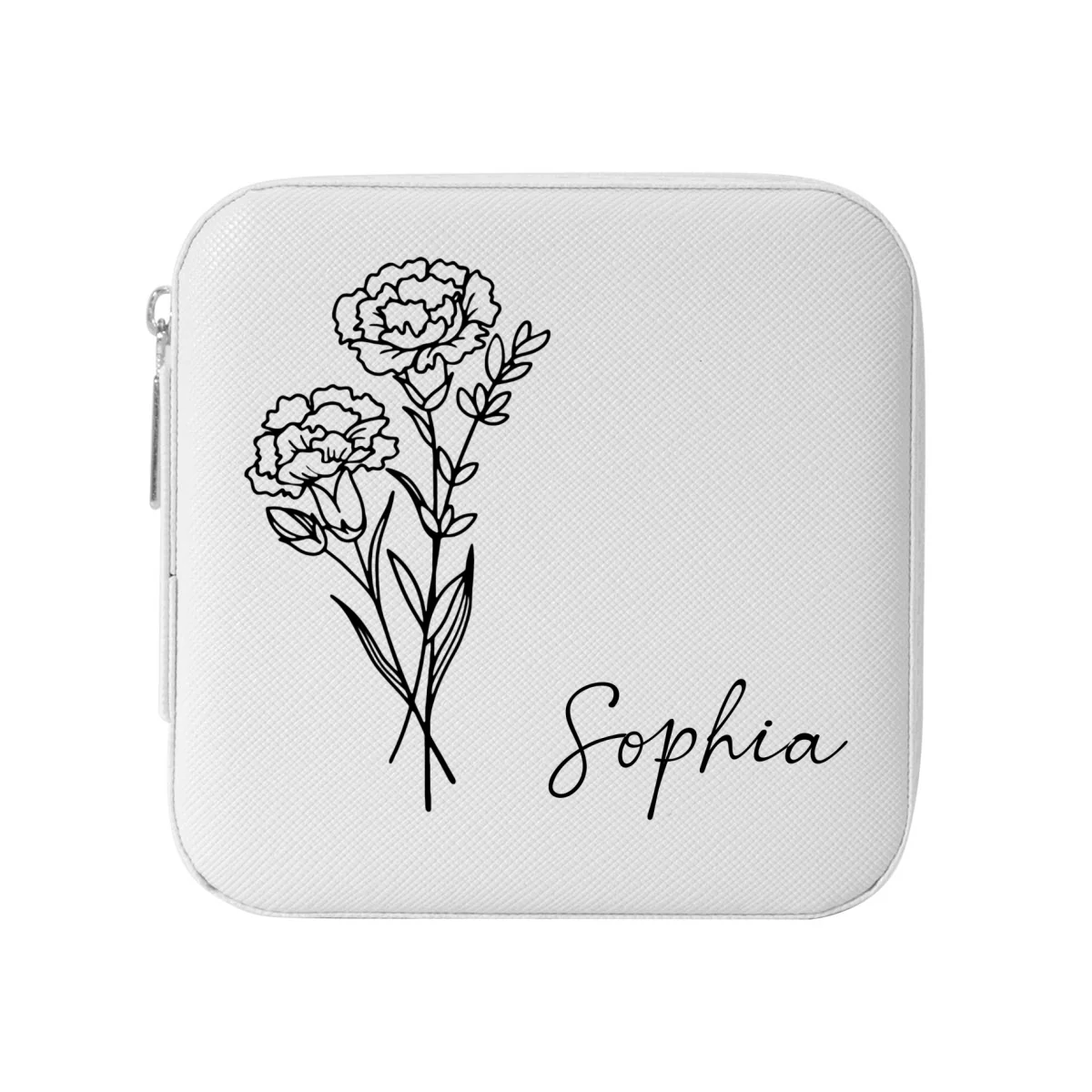 Best Friends Bloom Together - Personalized Custom Jewelry Box - Image 5