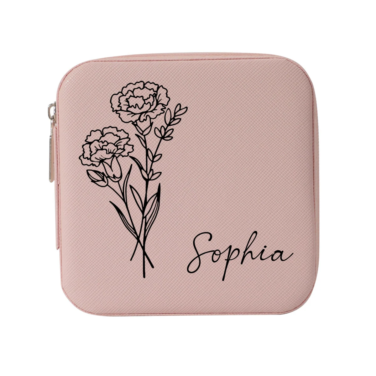 Best Friends Bloom Together - Personalized Custom Jewelry Box - Image 7