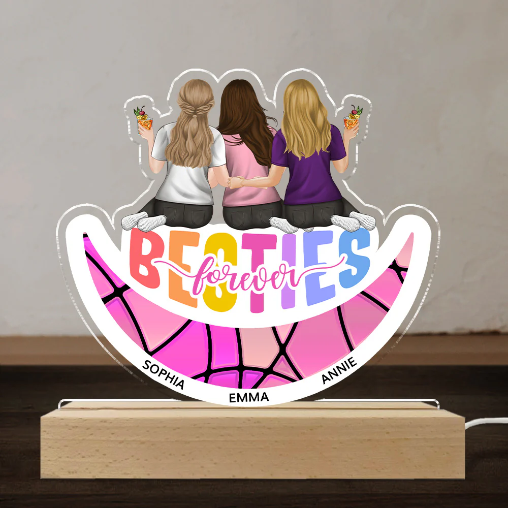 Best Friends Forever - Personalized Custom LED Light - Image 2