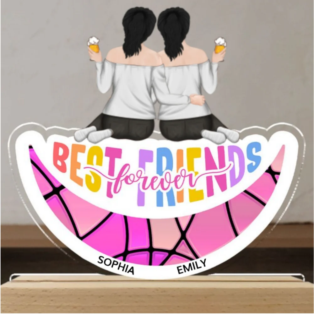 Best Friends Forever - Personalized Custom LED Light - Image 5