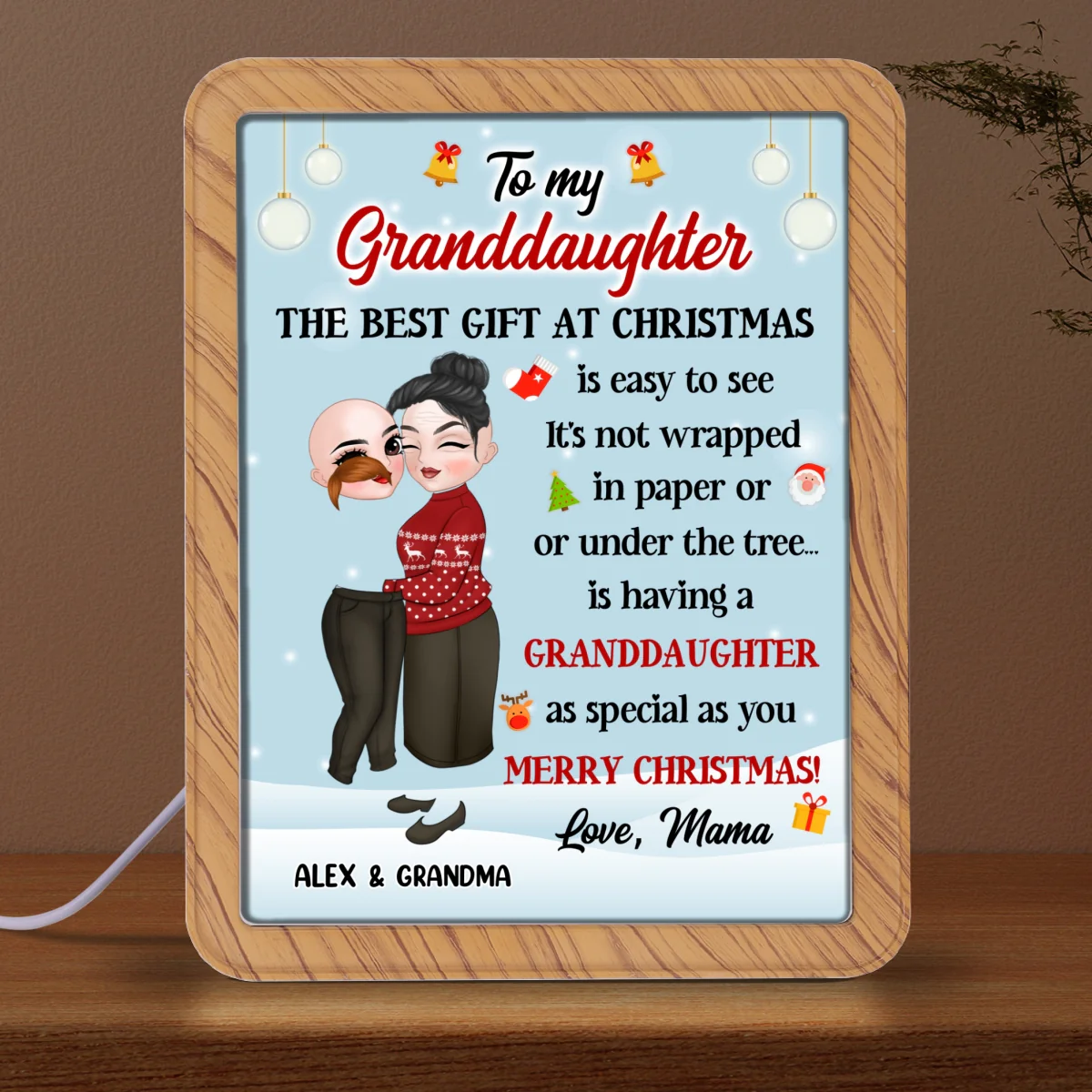 Best Gift At Christmas - Personalized Custom Magic Mirror - Image 6
