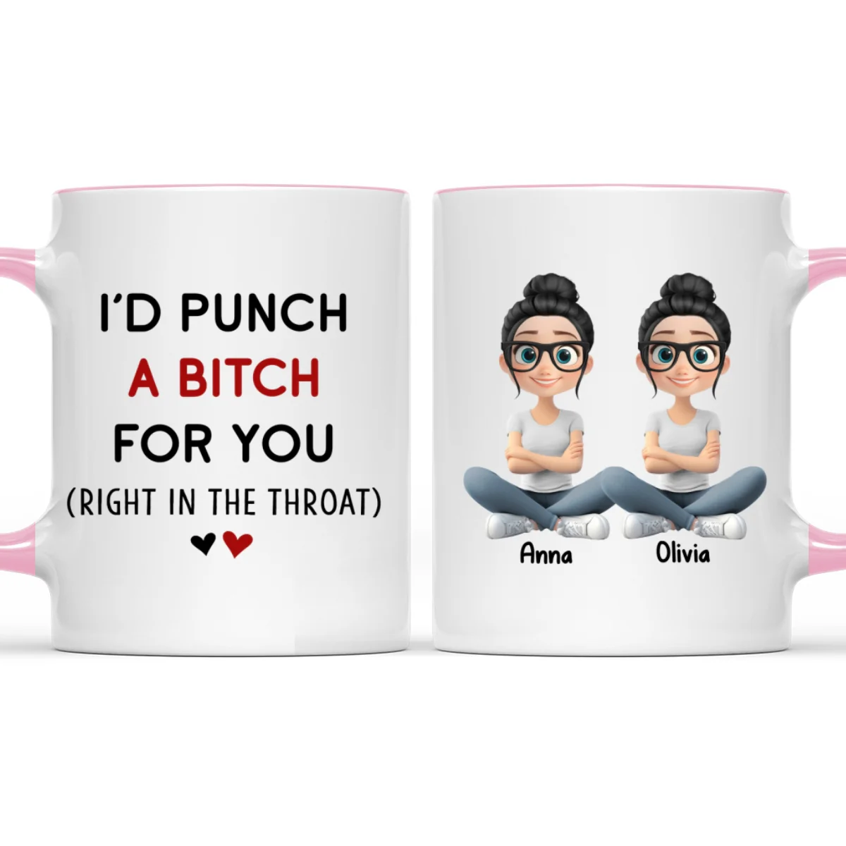Best Girls Ever - Personalized Custom Accent Mug - Image 8
