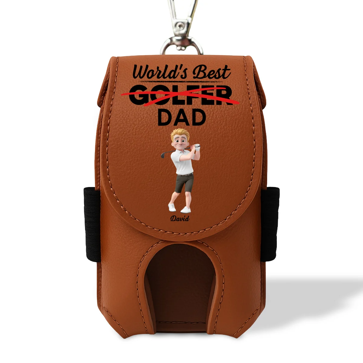 Best Golfer - Personalized Custom Golf Ball Bag - Image 8