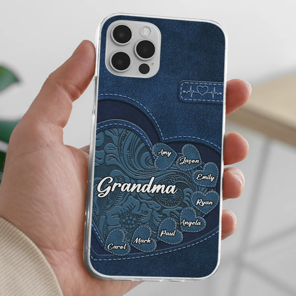 Best Grandma Ever - Personalized Custom Phone Case - Image 3