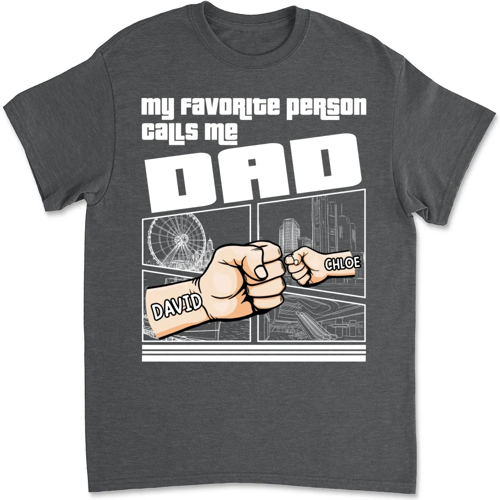 Best Grandpa Ever - Personalized Custom Shirt - Image 10
