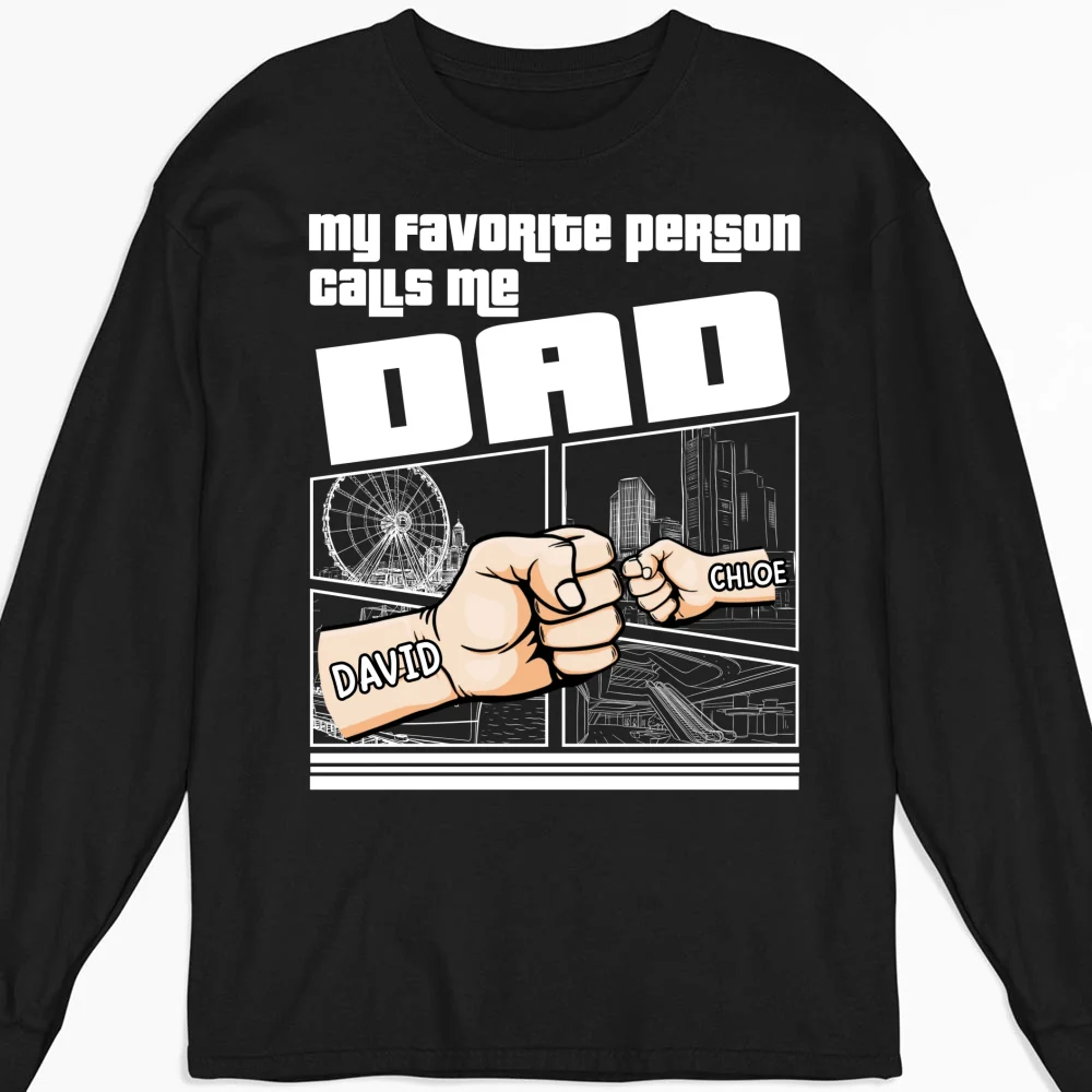 Best Grandpa Ever - Personalized Custom Shirt - Image 13