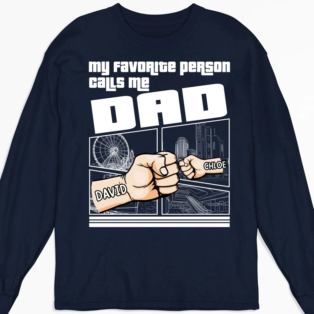 Best Grandpa Ever - Personalized Custom Shirt - Image 15