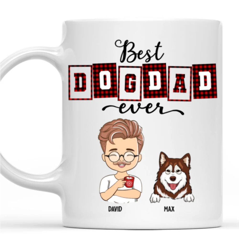 Best Mom Dad Of The Year - Personalized Custom Coffee Mug - Image 8