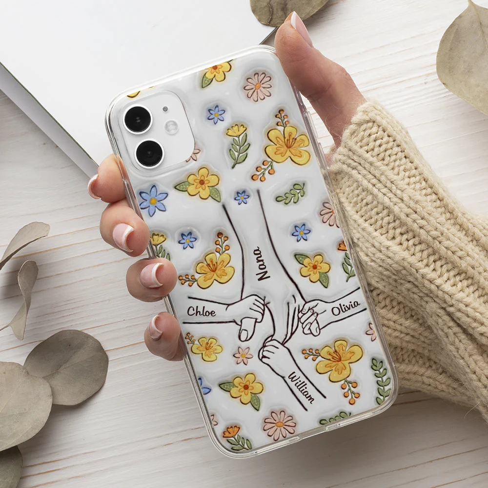 Best Mom Ever - Personalized Custom 3D Inflated Effect Phone Case - Image 2