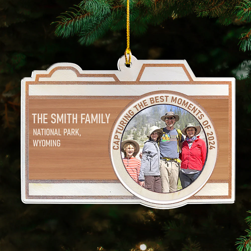 Best Moments - Personalized Custom Acrylic Ornament - Image 5