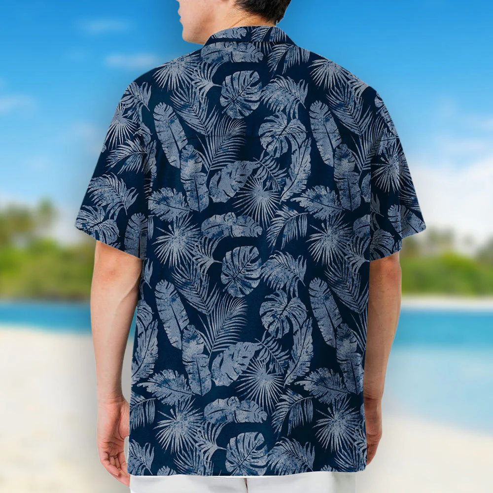 Hooked on Daddy - Personalized Custom Hawaiian Shirt - Image 3
